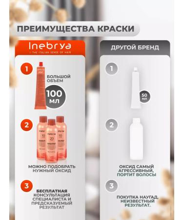 Inebrya Hair dye Professional 5 73 - Buy Online on GoSupps.com