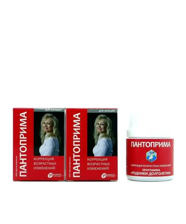Doctor Kornilov Female vitamins "Pantoprime" 40 45 50 60 years old 2 units