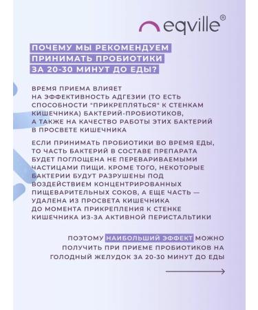 Eqville Probiotic and prebiotic for the intestines of the probioful - Buy Online on GoSupps.com