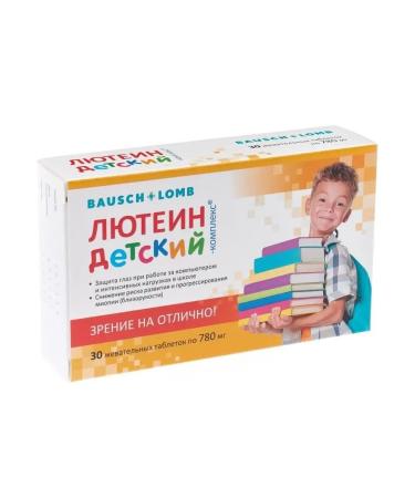 Bausch + Lomb Luthein-complex Children's TAB 780MG No. 30