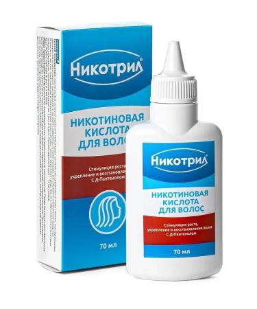 Nicotrile Nicotinic acid for hair growth against loss of 70 ml - Buy Online on GoSupps.com