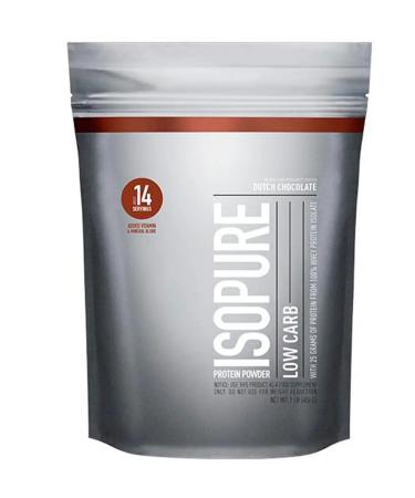 Isopure Protein Low Carb 454 g - Danish chocolate
