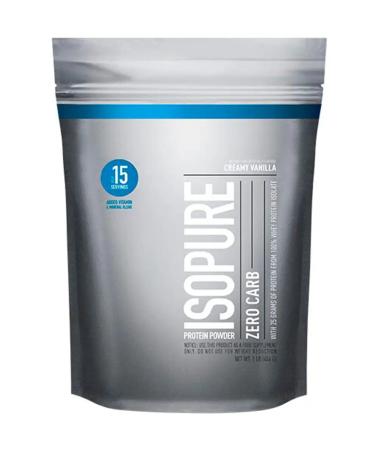 Isopure Protein Zero Carb 454 g - cream vanilla