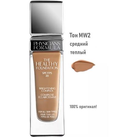 PHYSICIANS FORMULA Tonal base MW2 Medium-Teply The Healthy Foundation - Buy Online on GoSupps.com