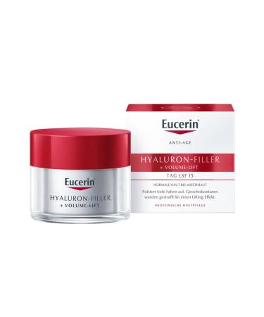 EUCERIN Hyaluron-Filler+ Volume-Lift Day cream SPF 15 50 ml - Buy Online on GoSupps.com