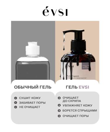 EVSI Shower gel is acidic acid from acne - Buy Online on GoSupps.com