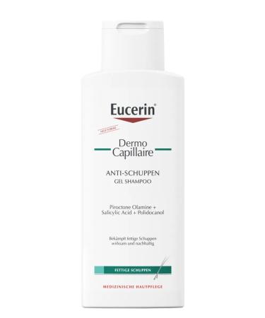 EUCERIN Dermocapillaire shampoo against fat dandruff 250 ml - Buy Online on GoSupps.com
