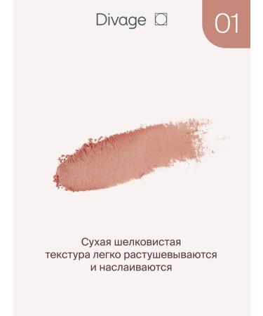 DIVAGE Face blush compact Solo tone 01 - Buy Online on GoSupps.com
