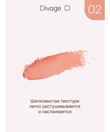 DIVAGE Face blush compact Solo tone 02 - Buy Online on GoSupps.com