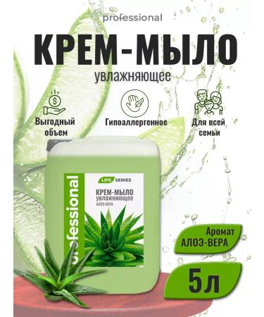 PROFESSIONAL Liquid hand soap 5 l aloe vera
