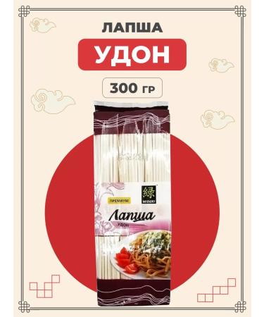 Midori Lapsha Japanese wheat udon 300 g