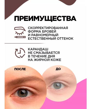 VIVIENNE SABO Eyebrow pencil brown automatic tone 06 - Buy Online on GoSupps.com