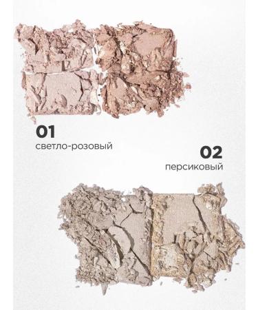 VIVIENNE SABO Highlighter for the face of the gloire d'amour palette tone 02 peach - Buy Online on GoSupps.com