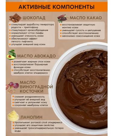 UNAEVA Chocolate body wrap anti -cellulite cream mask - Buy Online on GoSupps.com