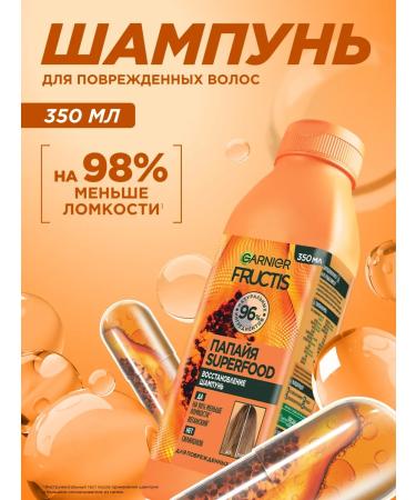 Garnier Hair shampoo Women's restorative papaya