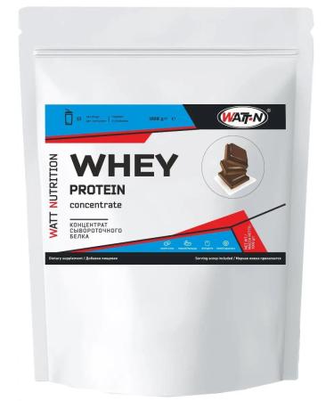 WATT NUTRITION Protein Whey Protein Concentrate 55% 1000 gr chocolate - Buy Online on GoSupps.com