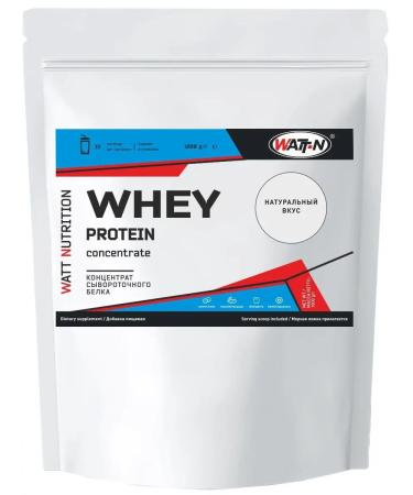 WATT NUTRITION Protein Whey Protein Concentrate 55% 1000 gr natural - Buy Online on GoSupps.com