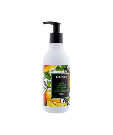 Marussia Hand and nail cream "Mango" complex 250 ml - Buy Online on GoSupps.com