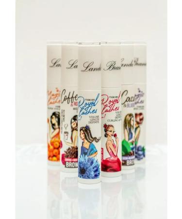 Landa Brenda Mascara for eyelashes black volume and lengthening eye makeup XXL - Buy Online on GoSupps.com