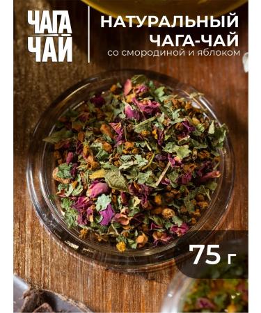 Chaga tea The voice of the north with currant and apple