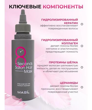 MASIL Mask for quick hair recovery 100ml - Buy Online on GoSupps.com