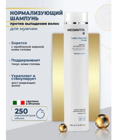 Medavita Hair dropping shampoo for men 250 ml