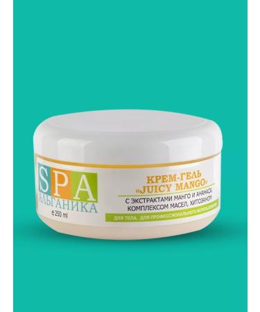 Alganika Anti-cellulite cream gel Juicy Mango 250 ml - Buy Online on GoSupps.com