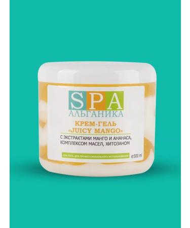 Alganika Anti-cellulite cream gel Juicy Mango 500 ml - Buy Online on GoSupps.com