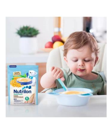 Nutrilon Milk corn porridge from 6 months 200g - Buy Online on GoSupps.com