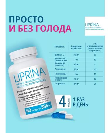 Liprina Weight management fat burner sports dietary supplement - Buy Online on GoSupps.com
