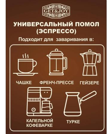 GET&JOY Ground coffee in a barrel of 150 g Colombia - Buy Online on GoSupps.com