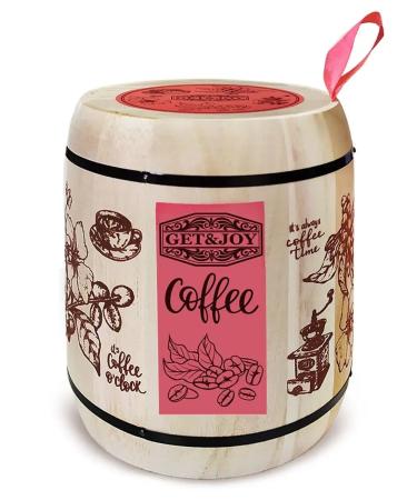 GET&JOY Ground coffee in a barrel of 150 g Colombia - Buy Online on GoSupps.com