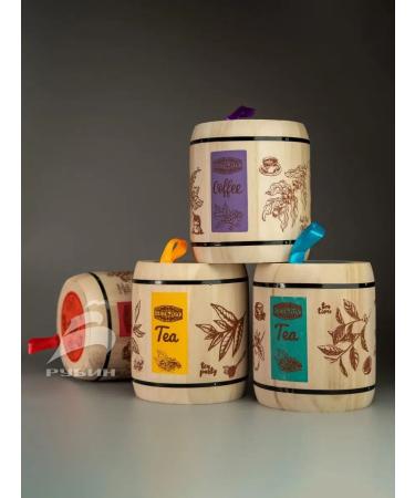 GET&JOY Coffee ground classic in a wooden barrel arabica 100% - Buy Online on GoSupps.com