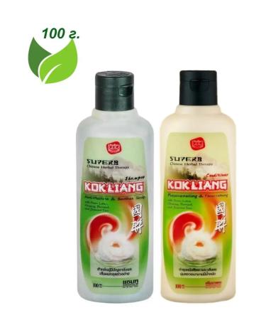 Kokliang Herbal Kokliang shampoo and air conditioning against hair loss2x100ml