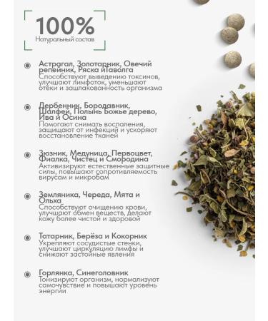 Gordeev Lymph healthy lymphatic collection - Buy Online on GoSupps.com