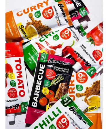 BombBar Low -calorie sauce without sugar carry 2pcs x 240g - Buy Online on GoSupps.com