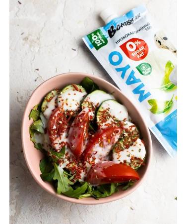 BombBar Low -calorie sugar mayonnaise 2pcs x 240g - Buy Online on GoSupps.com