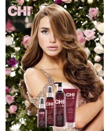 chi Air conditioner for maintaining hair color Rose Hip Oil 340 ml - Buy Online on GoSupps.com