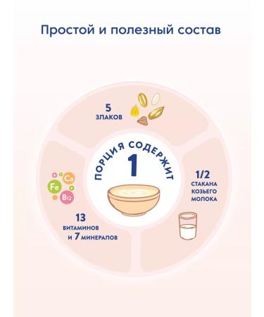 MAMAKO 5 cereals baby porridge on goat milk - Buy Online on GoSupps.com