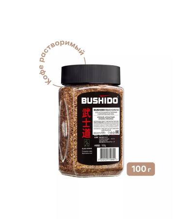 Bushido Black katana coffee is soluble 100 g - Buy Online on GoSupps.com
