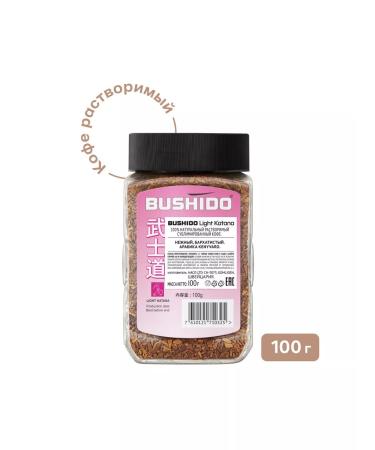 Bushido Light Katana Coffee is soluble 100 g - Buy Online on GoSupps.com