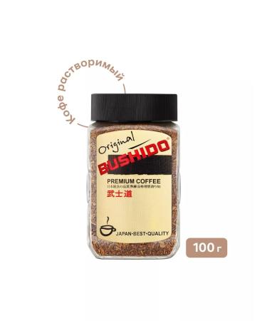 Bushido Original coffee is soluble 100 g