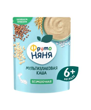 Frutonyanya Porridge cereal -free -fast -fast -soluble 200g