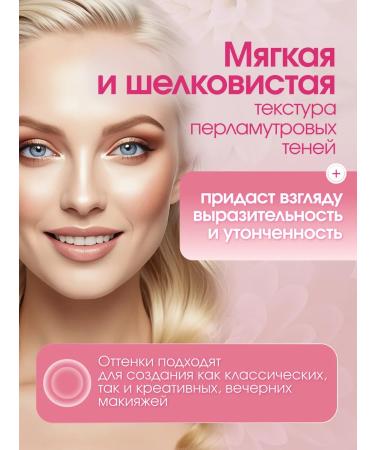 LANDA BRANDA Eye shadows palette gloss for the eyes are matte and shiny 6 - Buy Online on GoSupps.com