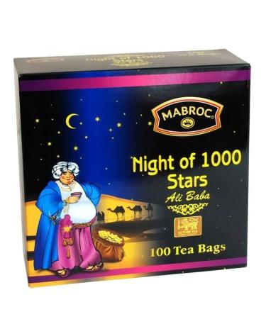 mabrok Black tea in bags 100 pcs. Night of 1000 stars. (1001 night)