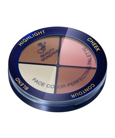 ffleur Palette for makeup Beauty Monster 4V1 FC53 tone No. 2 - Buy Online on GoSupps.com