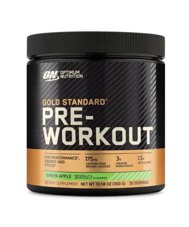 Optimum Nutrition Pre Workout is pretext 300 g green apple - Buy Online on GoSupps.com