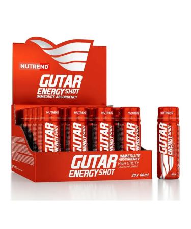 NUTREND GUTAR ENERGY 20 x 60 ml pre -training complex - Buy Online on GoSupps.com