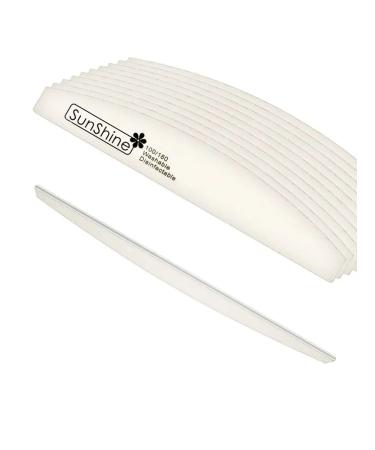 Sunshine Fool for nails of manicure White Moon (100 180) 10 pcs