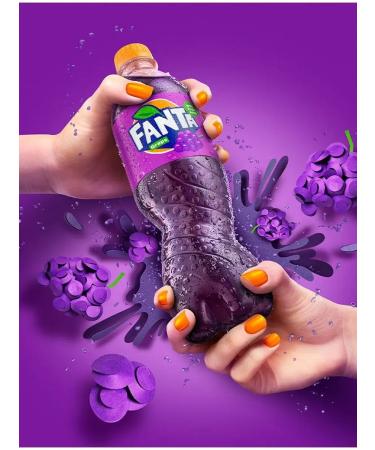 Fanta Fwilling grapes soda 0.5l 24 pcs - Buy Online on GoSupps.com